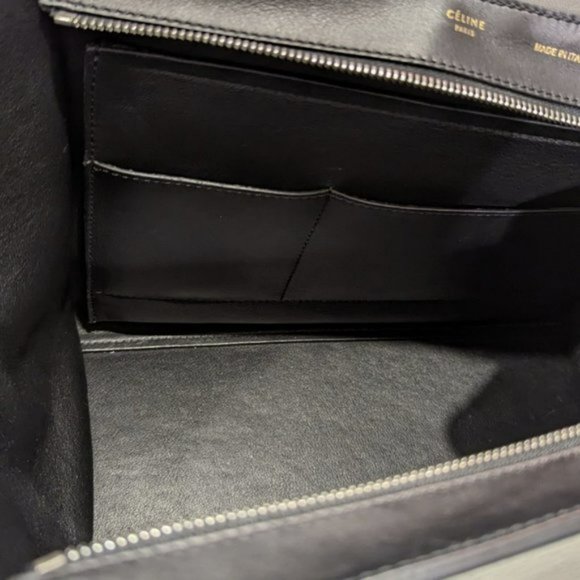 Celine Medium Python Trapeze Bag - Picture 8 of 16